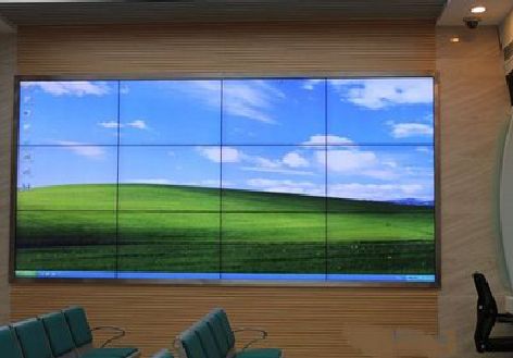 溆浦液晶拼接屏的另类用法。